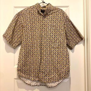 Club Room Men’s Short Sleeve Button Down
